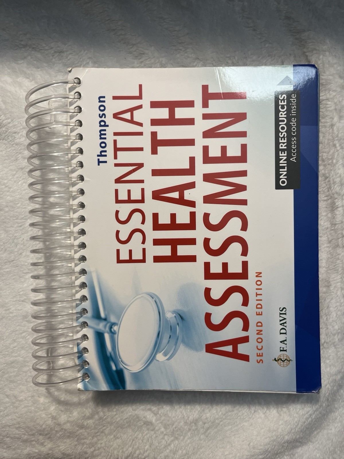 F.A. Davis Essential Health Assessment 2nd Ed Spiral Thompson