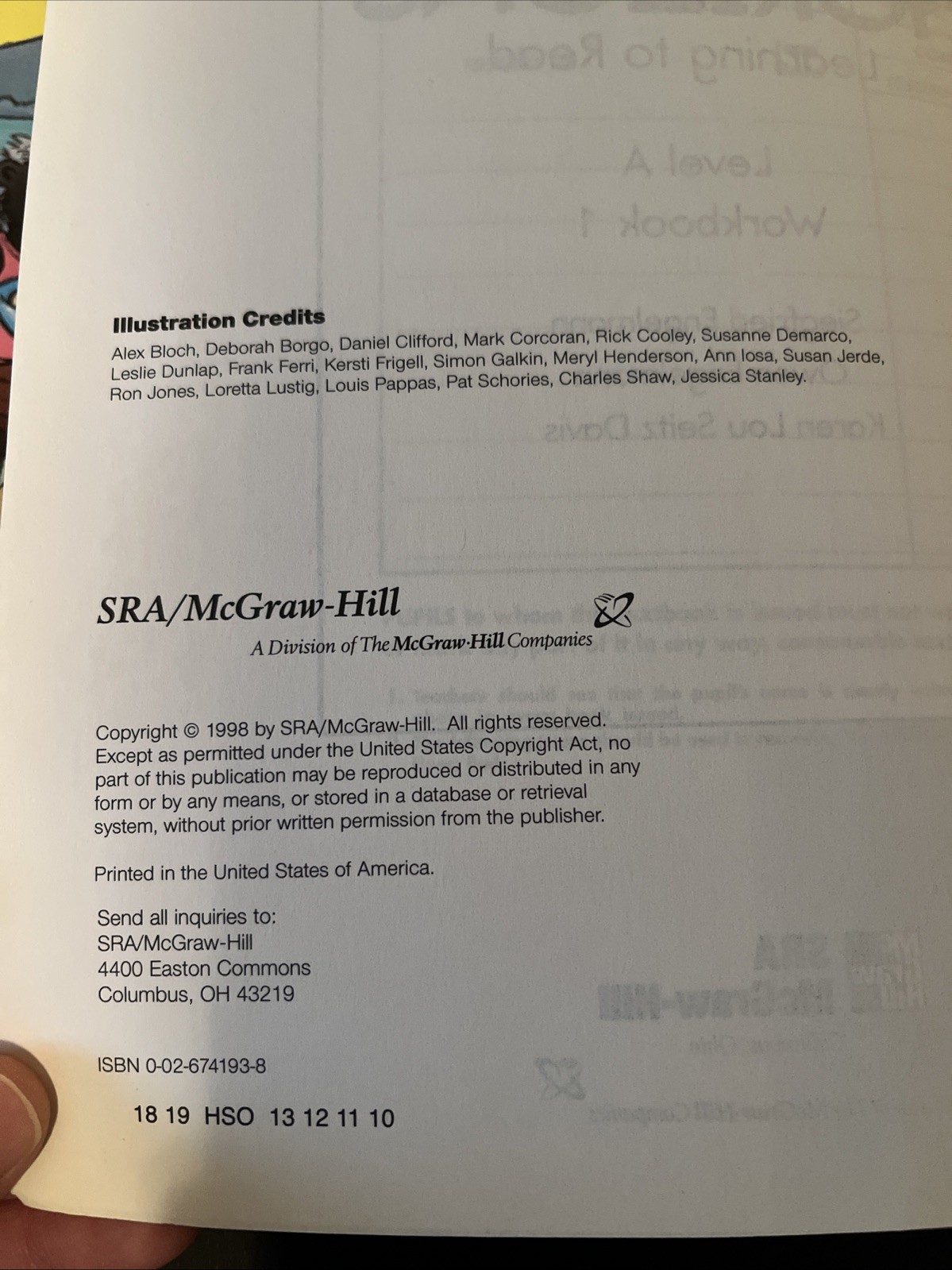 Horizons Learing To Read Level A Teachers Guide With 3 Level A Workbook 1 Books