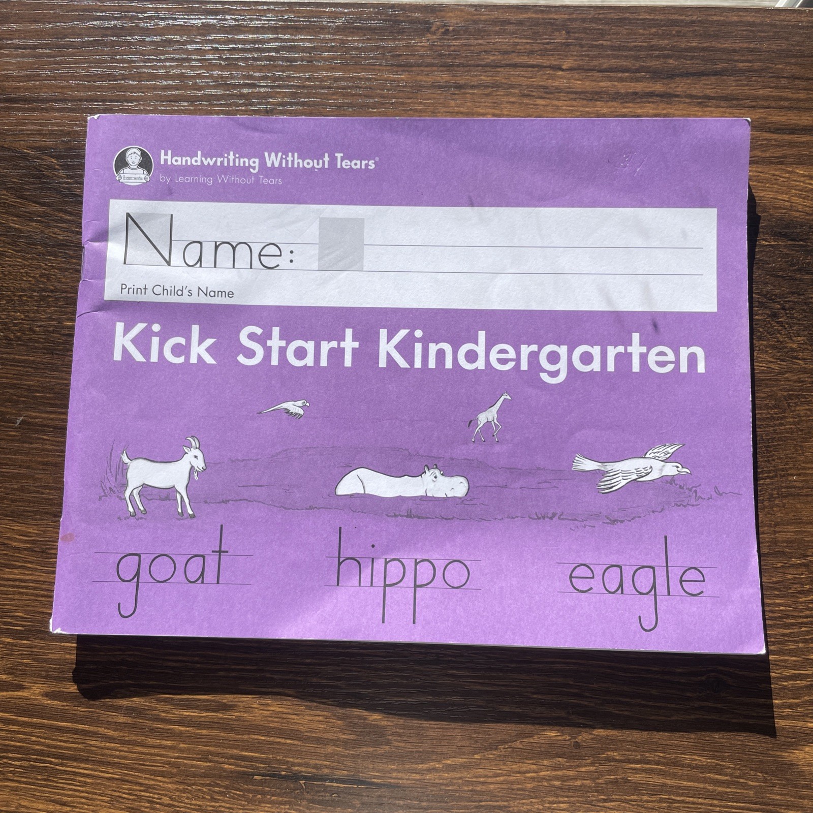 Handwriting Without Tears: Kick Start Kindergarten 2018 No Writing on Pages