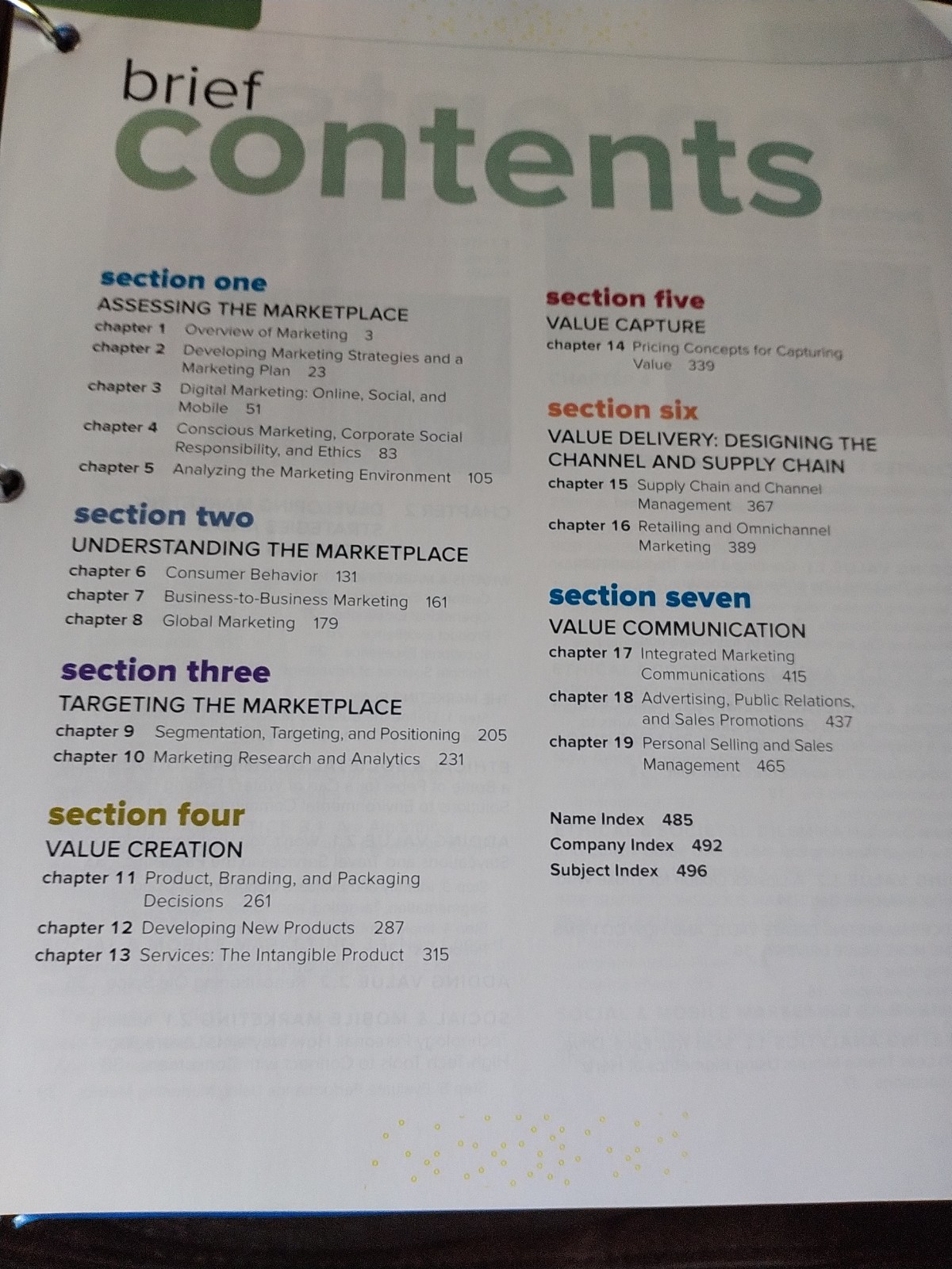 McGraw Hill Marketing 8E Grewal Levy Loose Leaf Edition With Binder