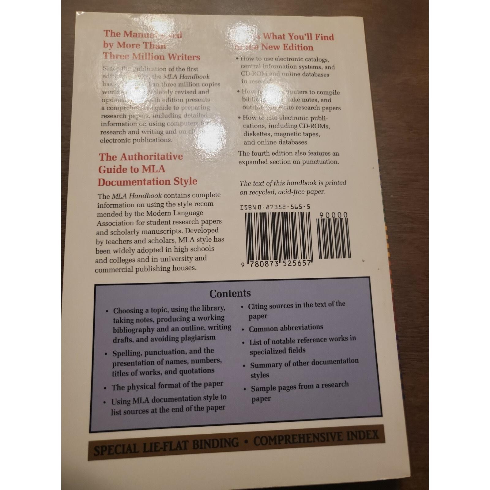 MLA Handbook For Writers Of Research Papers Book By Joseph Gibaldi