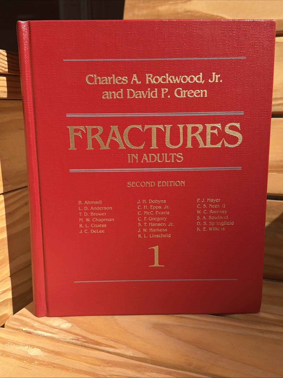 Set Of 3 Fractures in Adults & Children 2nd Ed. Volumes 1-2-3 Rockwood King 1984