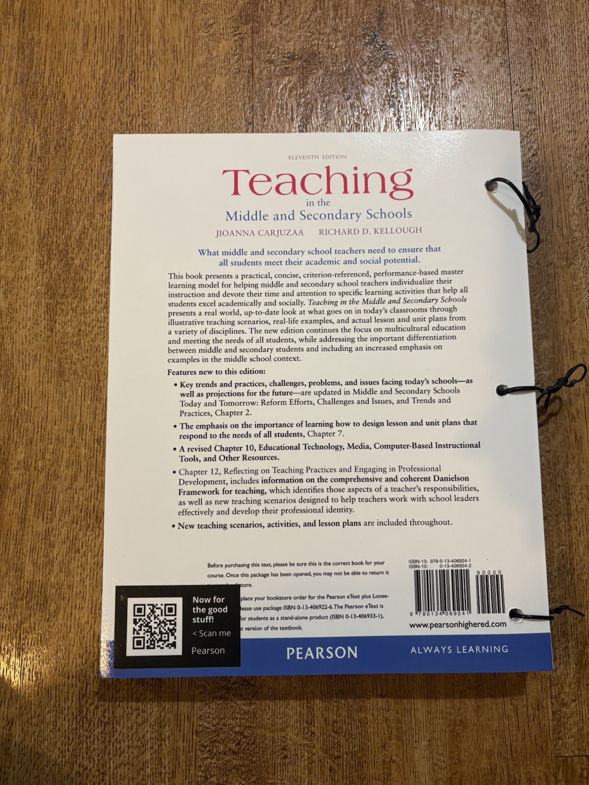 Teaching in the Middle and Secondary Schools, Pearson EText with Loose-Leaf