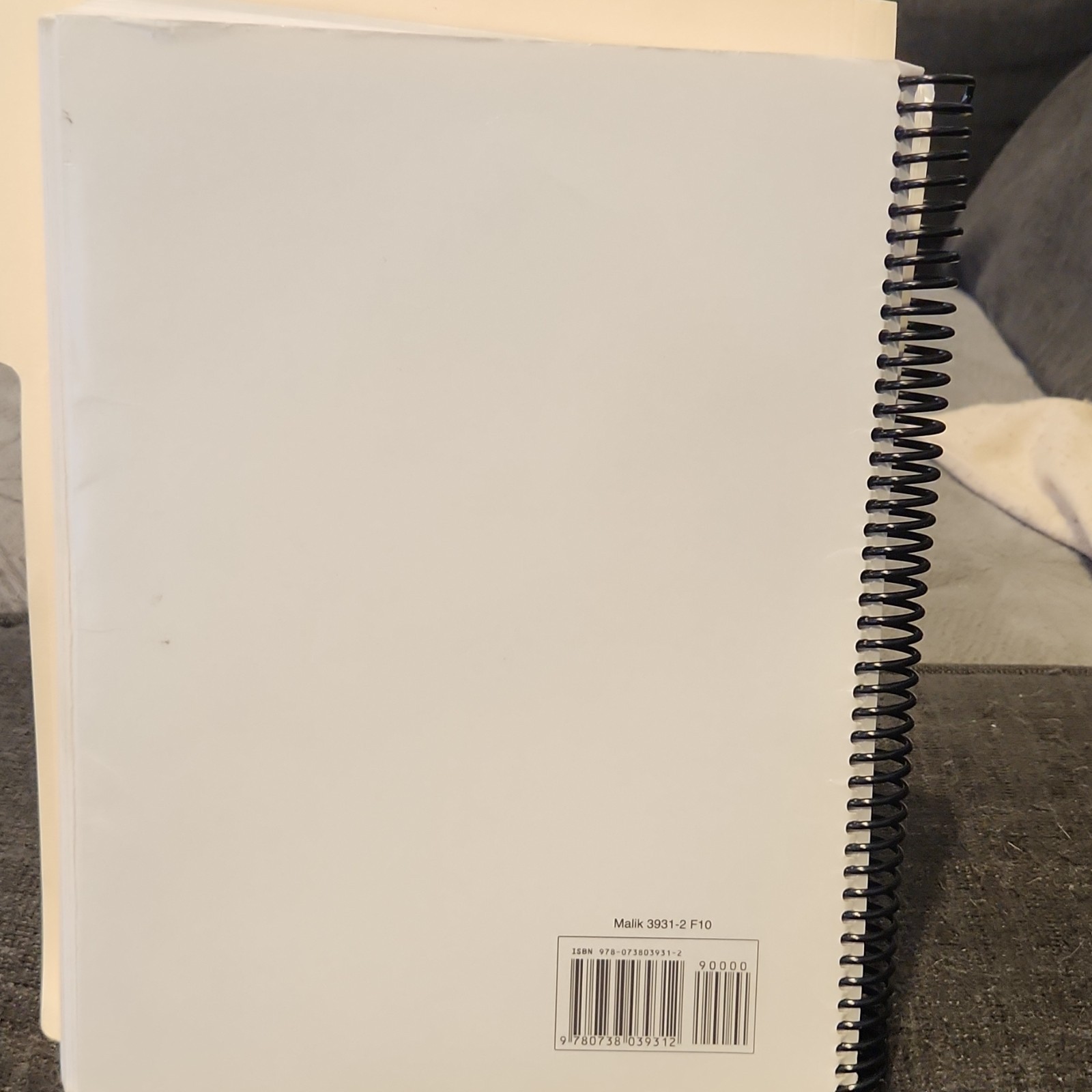 Hayden McNeil PLTL Workbook Principles of Chemistry I 2011 Spiral Bound