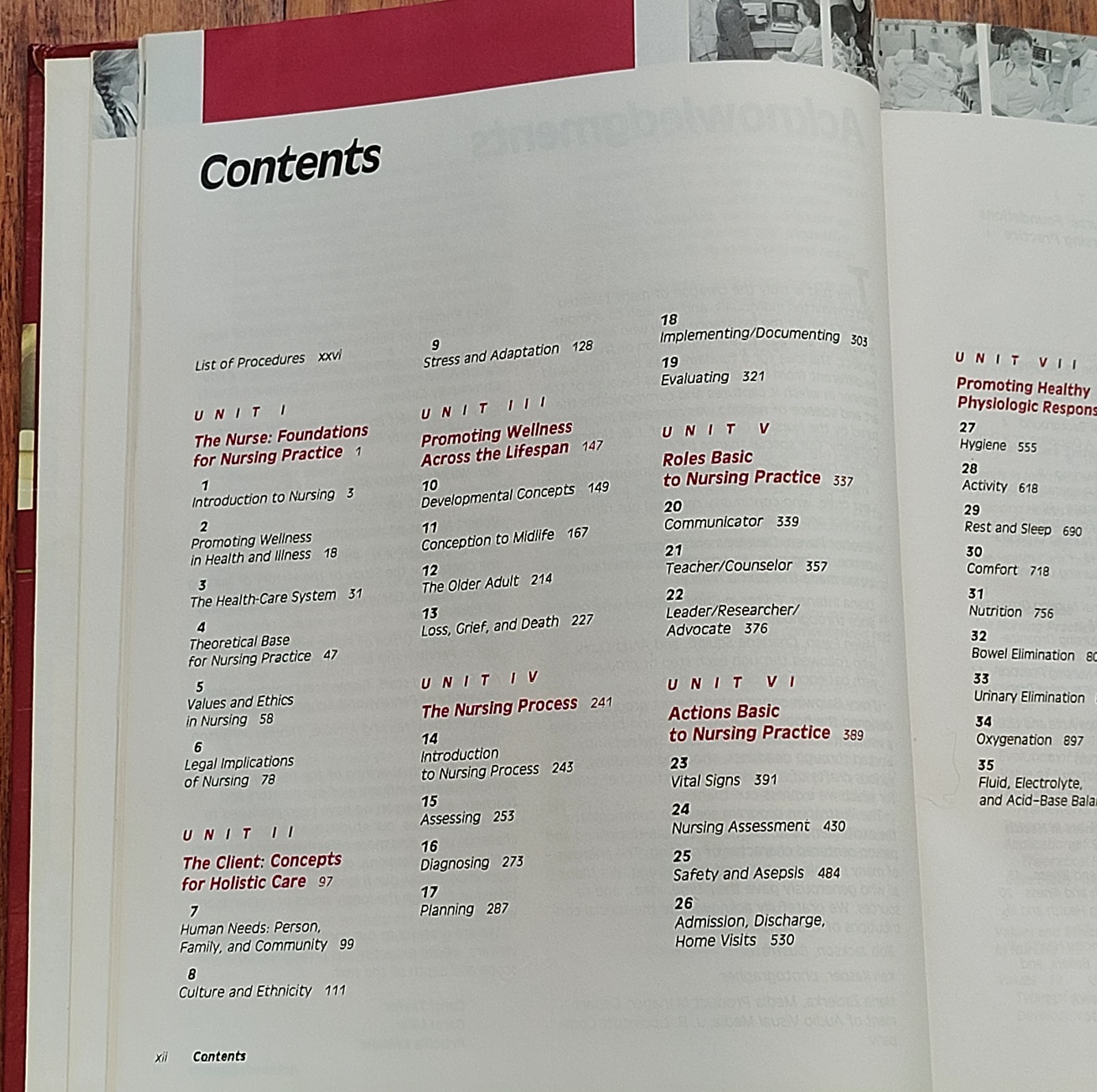 Fundamentals of Nursing: The Art and Science of Nursing Care Textbook 1989