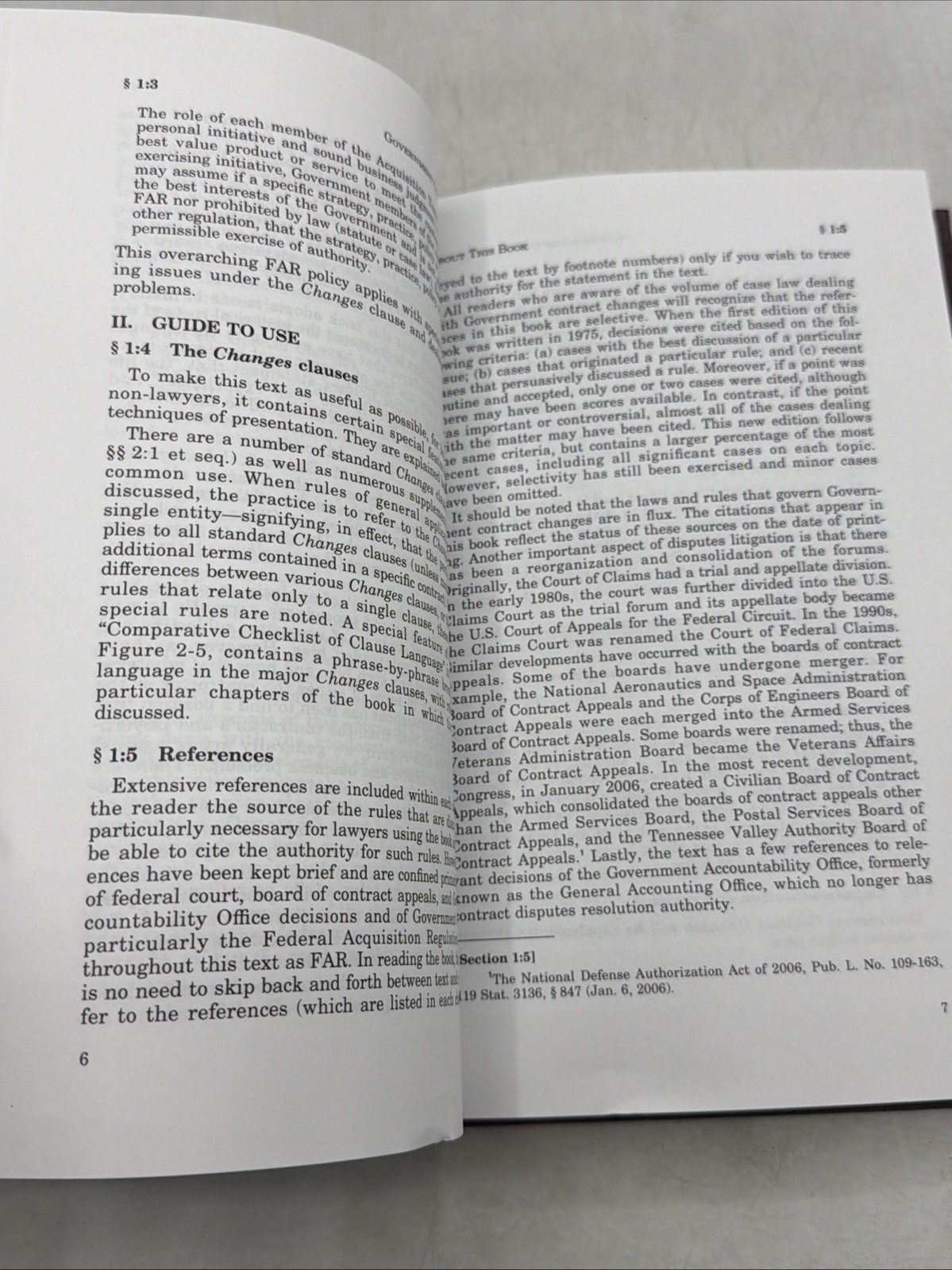 Government Contract Changes Third Edition Volume 1 Law Book By Nash & Feldman