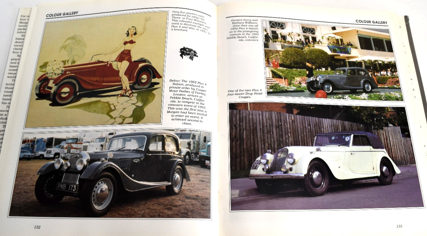 Completely MORGAN Foor Wheelers 1936 to 1968 by Ken Hill, Veloce *ACCEPTABLE*