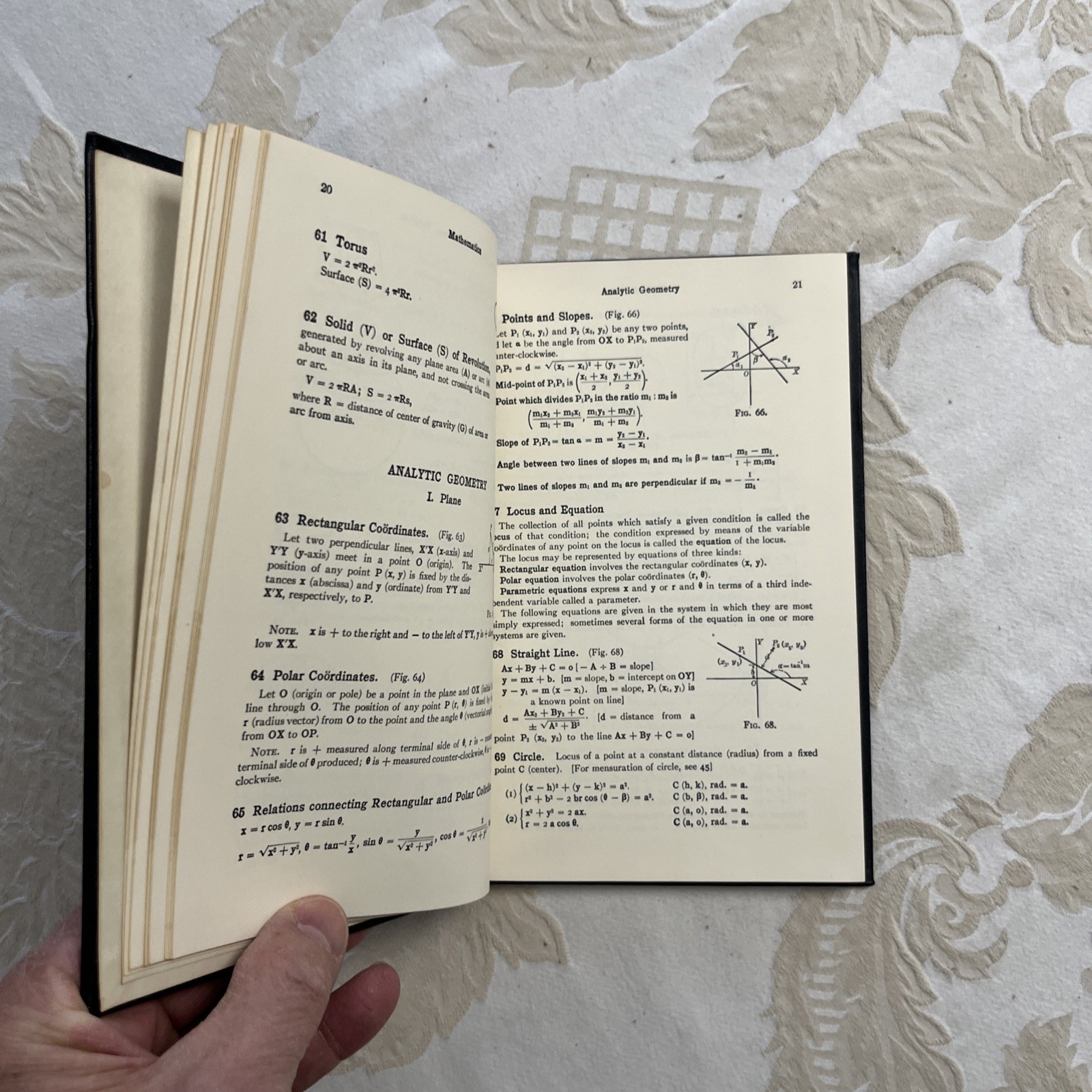 A Manual Of Mathematics, Hudson And Lipka. John Wiley 1960. Reprint Hardback.