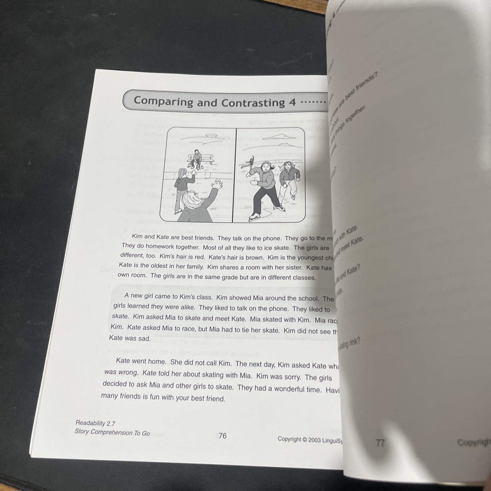 Story Comprehension to Go: Skill Area: – Paperback, by Linda Bowers – Good o