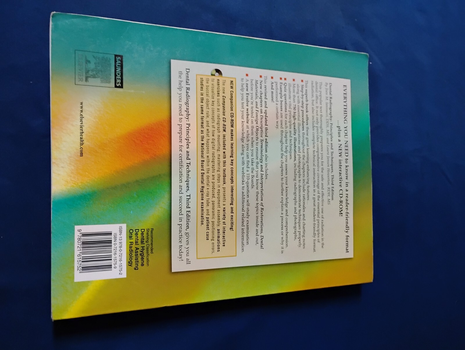 DENTAL ED. BOOK LOT (5 ITEMS)Dental Assisting : A Comprehensive Approach