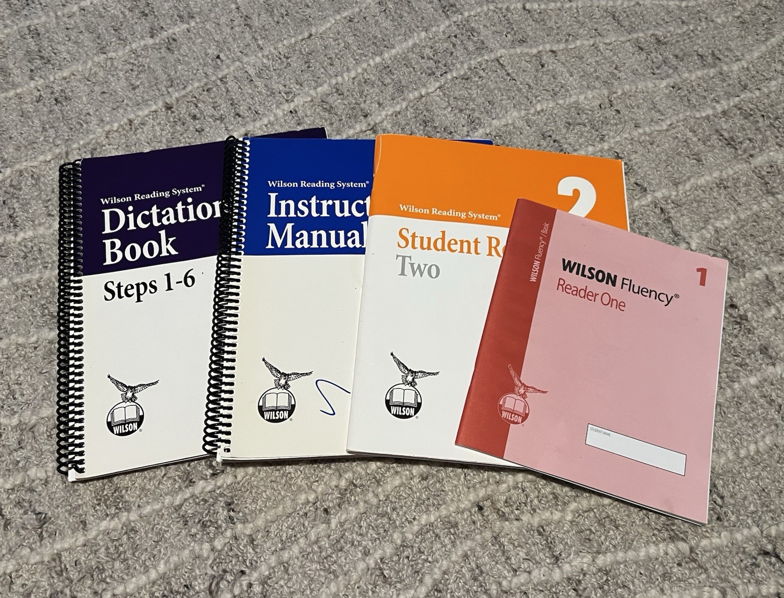 Wilson Reading System Lot: Dictation Steps 1-6, Instructor Manual, Reader