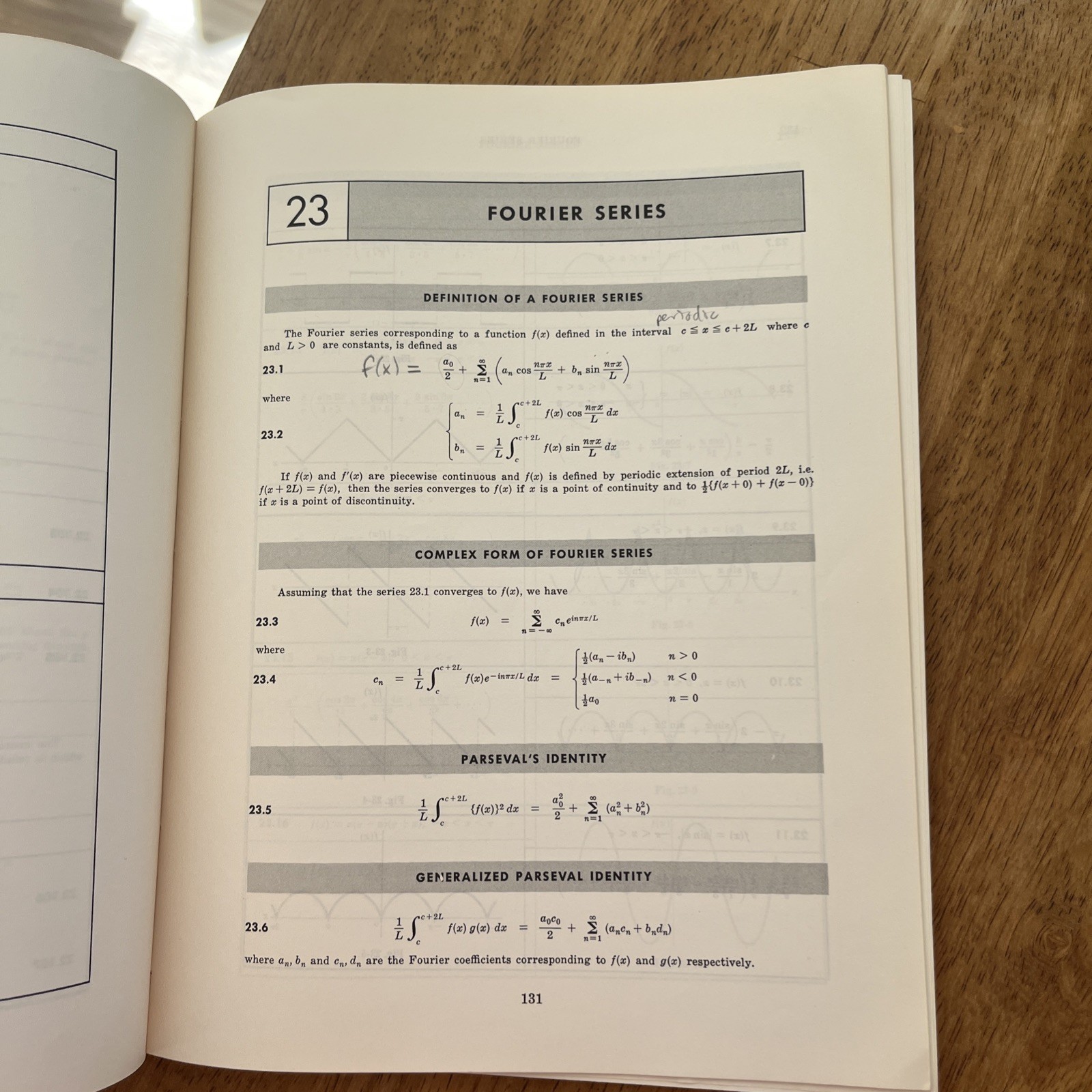 Mathematical Handbook of Formulas and Tables Murray R. Spiegel 1968 Shaum’s