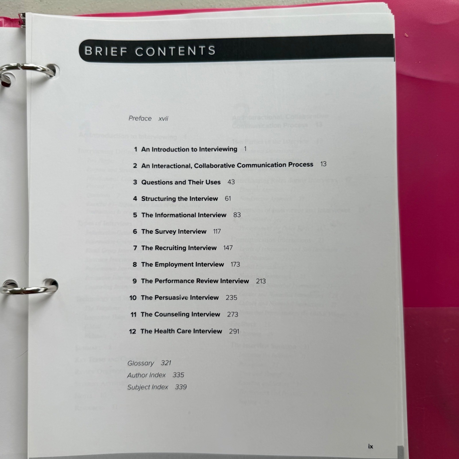 Interviewing Principles & Practices 16th Ed Stewart Loose Leaf Binder & Connect