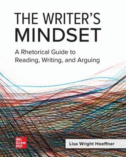 The Writers Mindset A Rhetoric – GOOD