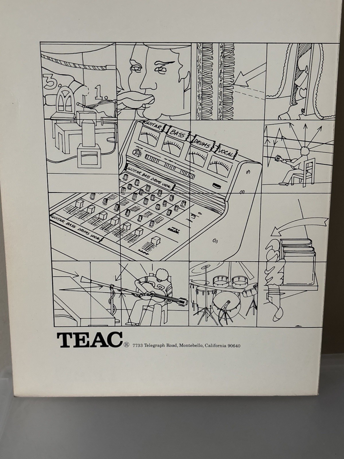TEAC The Multitrack Primer Black And White Book