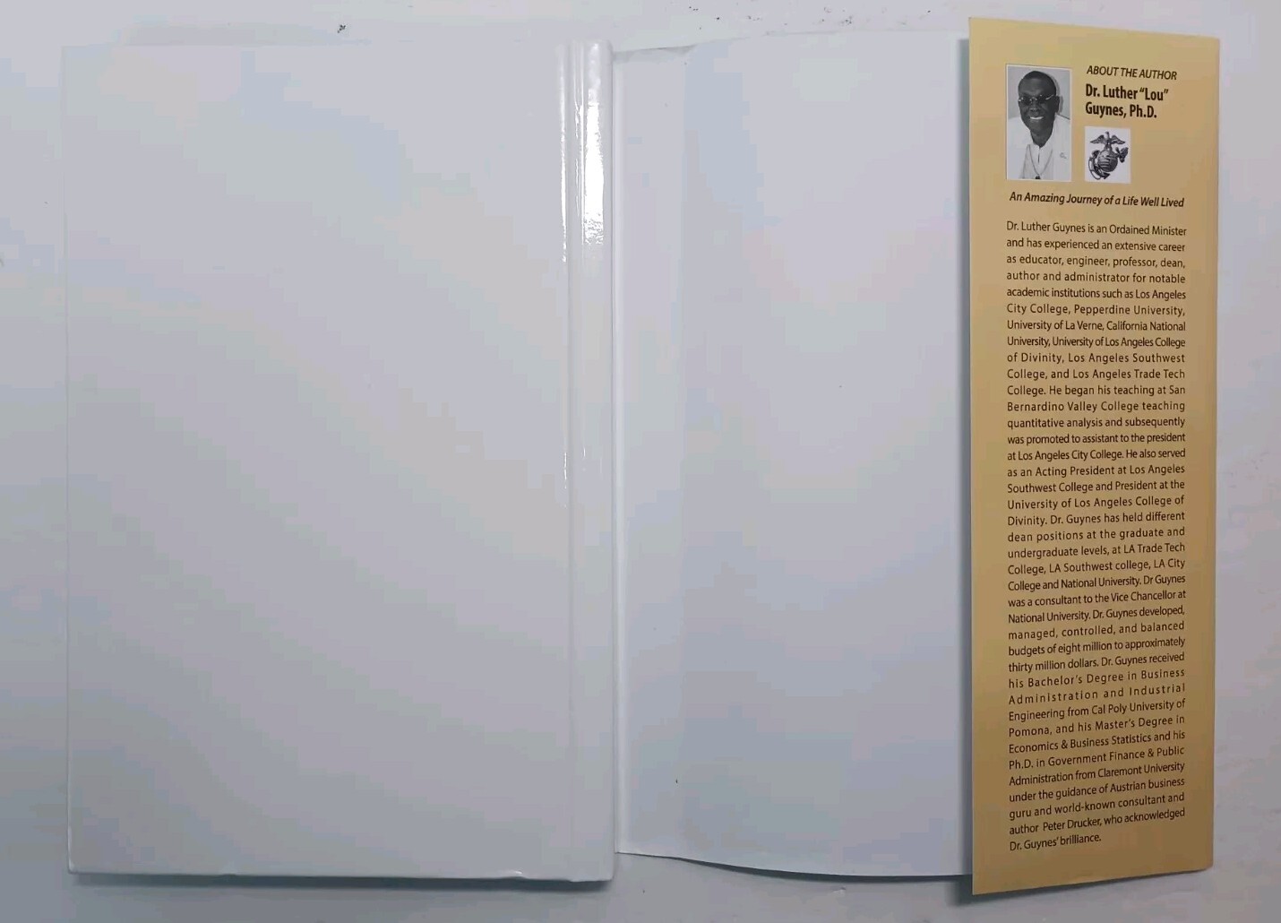 WISDOM ON LIFE, BUSINESS & MANAGEMENT by Dr. Luther C. Guyens, Ph.D. * SIGNED *