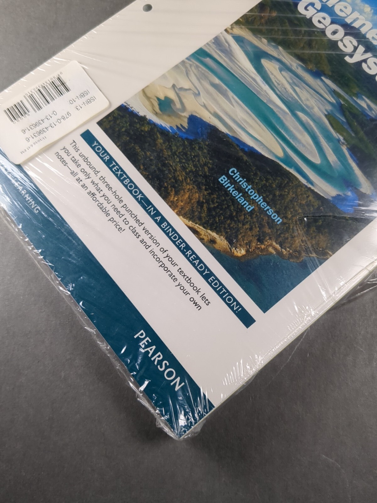 Elemental Geosystems 9780134396316 Books a la Carte Edition NEW Sealed Pearson
