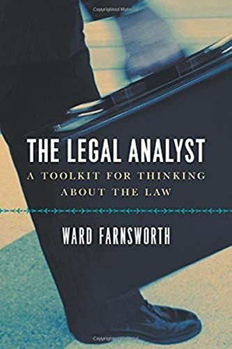 THE LEGAL ANALYST A TOOLKIT FOR by Ward Farnsworth Paperback Self Help Business