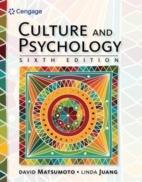Culture and Psychology Hardcover Linda, Matsumoto, David Juang