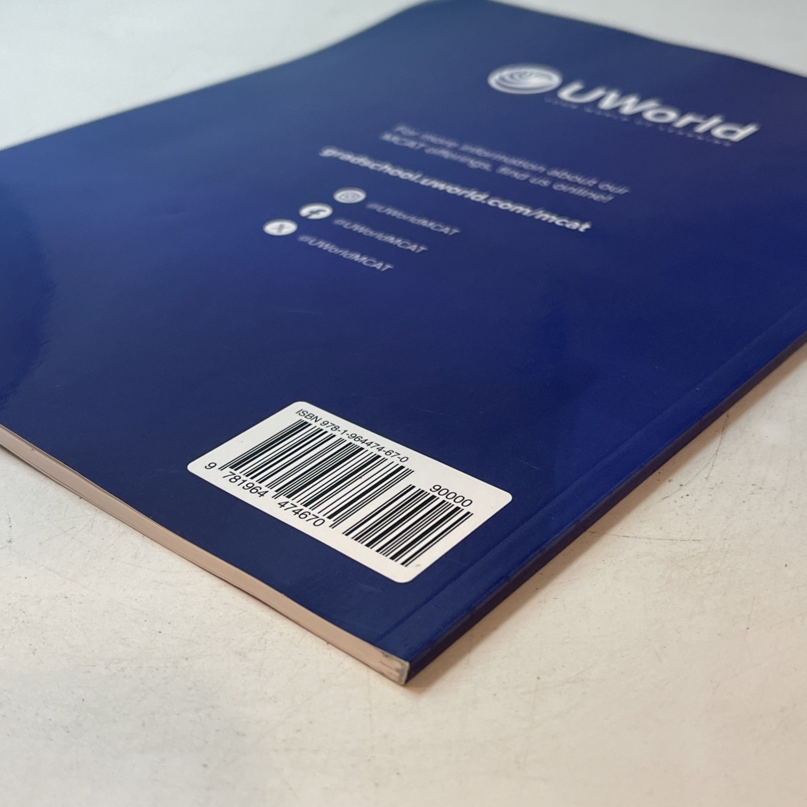 UWorld (GRAD SCHOOL) – MCAT Prep Book – 2026-2027 (Passage Booklet)