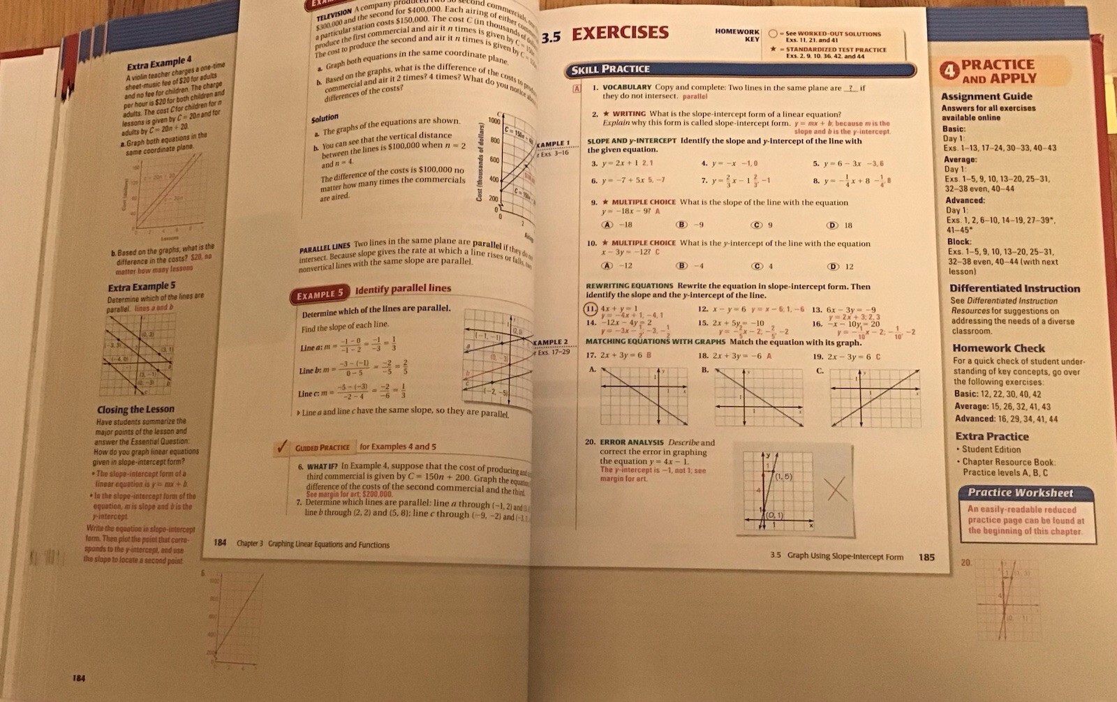 Holt McDougal Larson Algebra 1 Teacher Edition & Student Common Core Homeschool