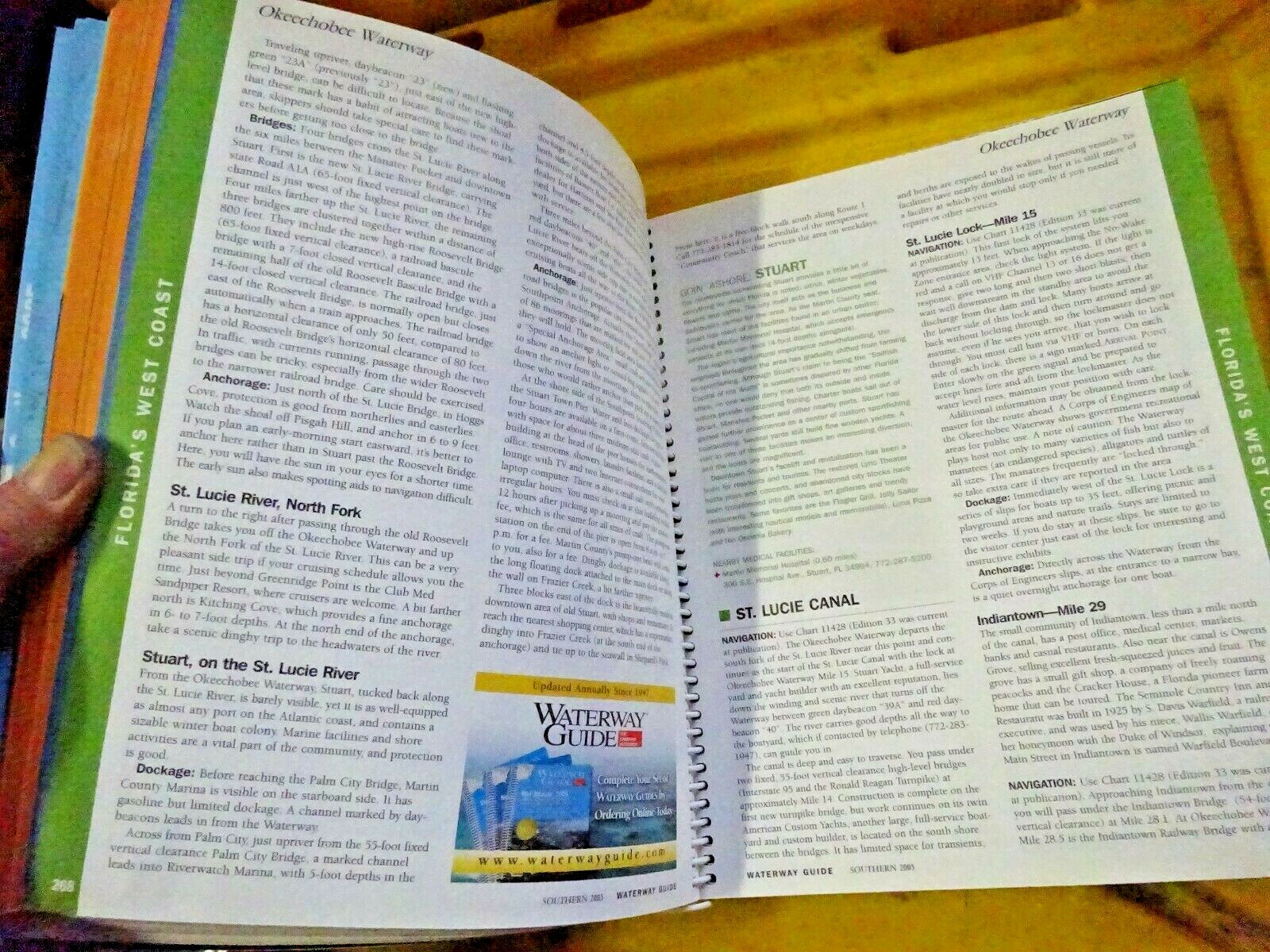 WATERWAY GUIDE SOUTHERN 2005: FLORIDA, GULF OF MEXICO AND By Gary Reich