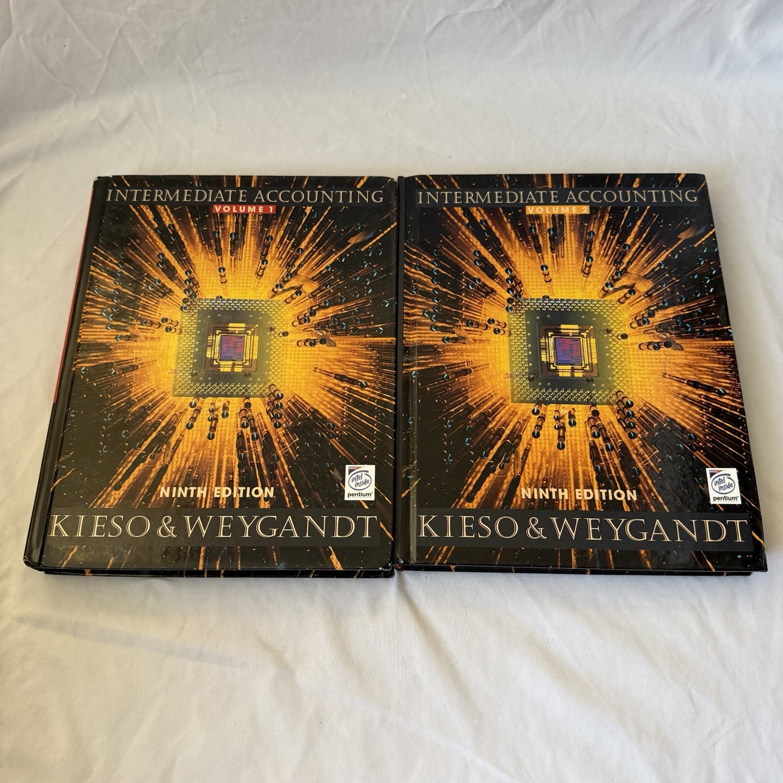 Intermediate Accounting 9th Edition Kieso & Weygandt Vol 1-2 Hardcover Set Wile