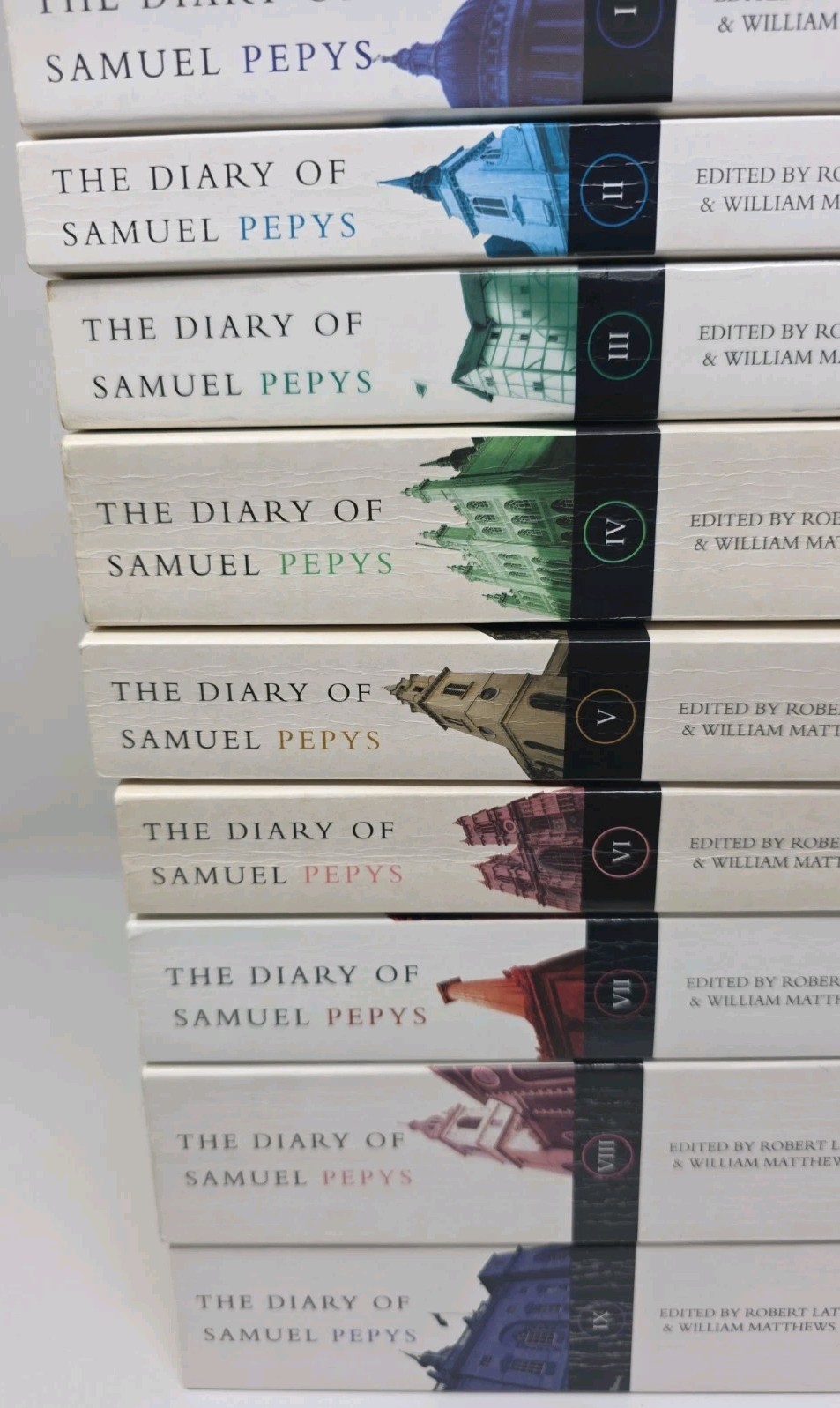The Diary of Samuel Pepys Latham RARE 9 Volume’s Out Of 11 Lot Book Set