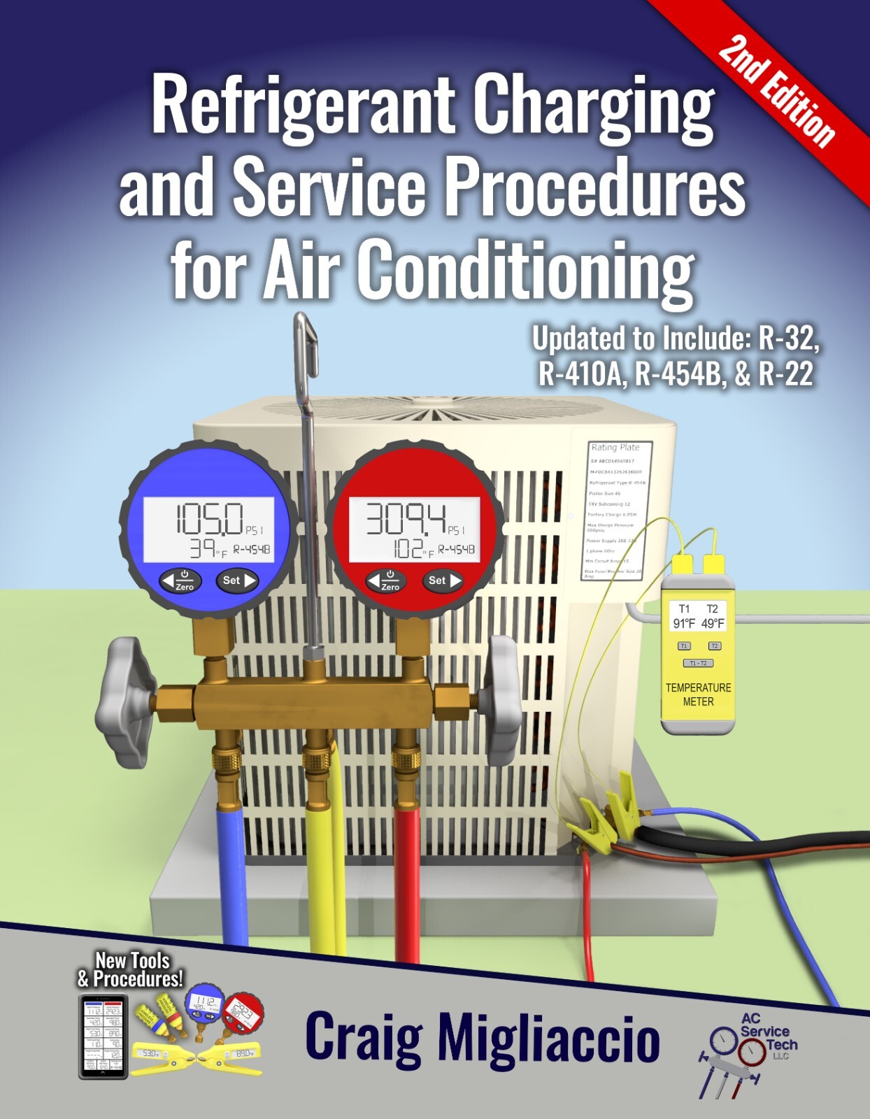 Refrigerant Charging & Service Procedures for Air Conditioning – 2nd Edition