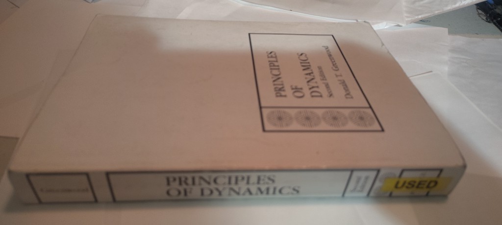 Principles of Dynamics 2nd Edition book donald greenwood
