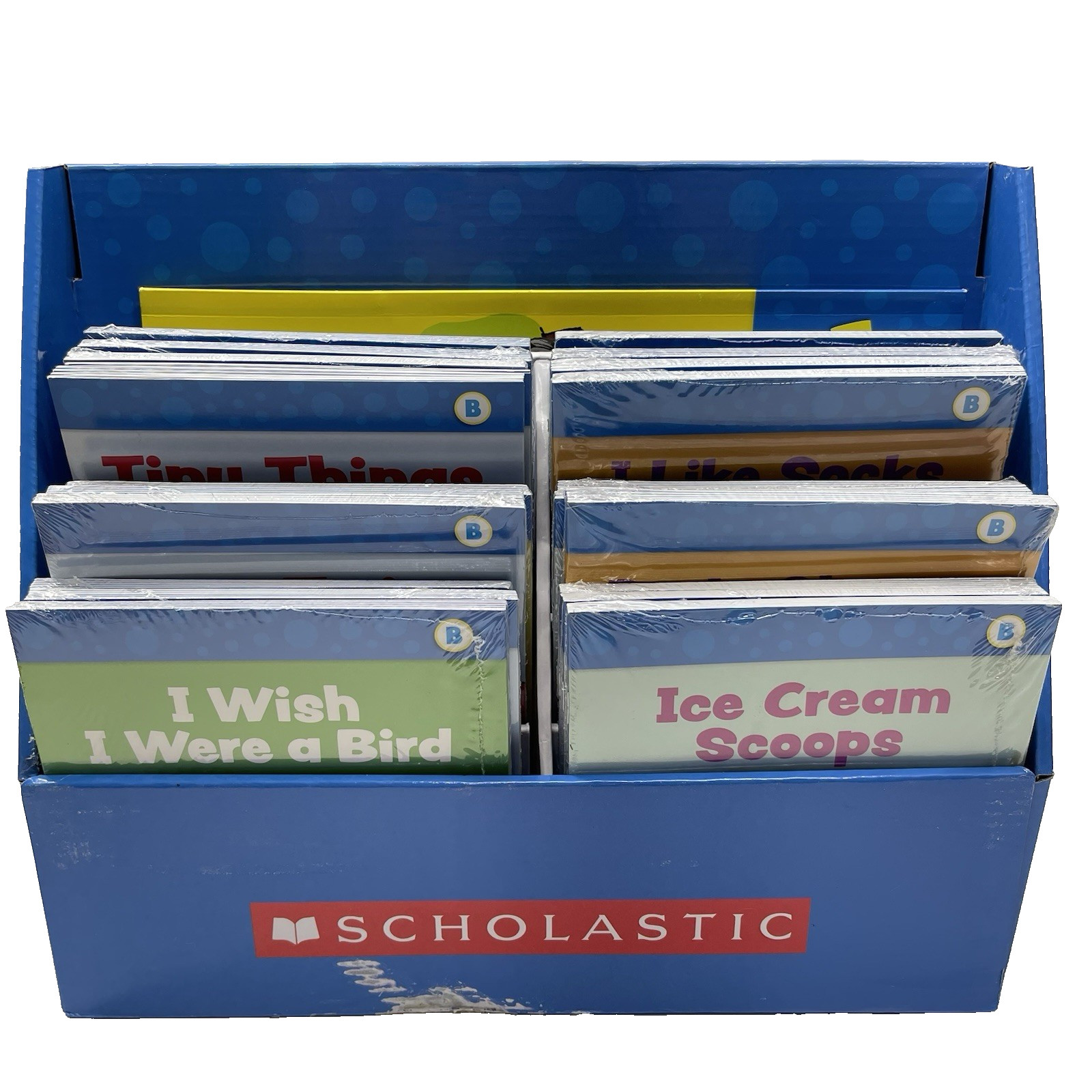Scholastic English Spanish First Little Readers Classroom 2 Sets: Levels B & D