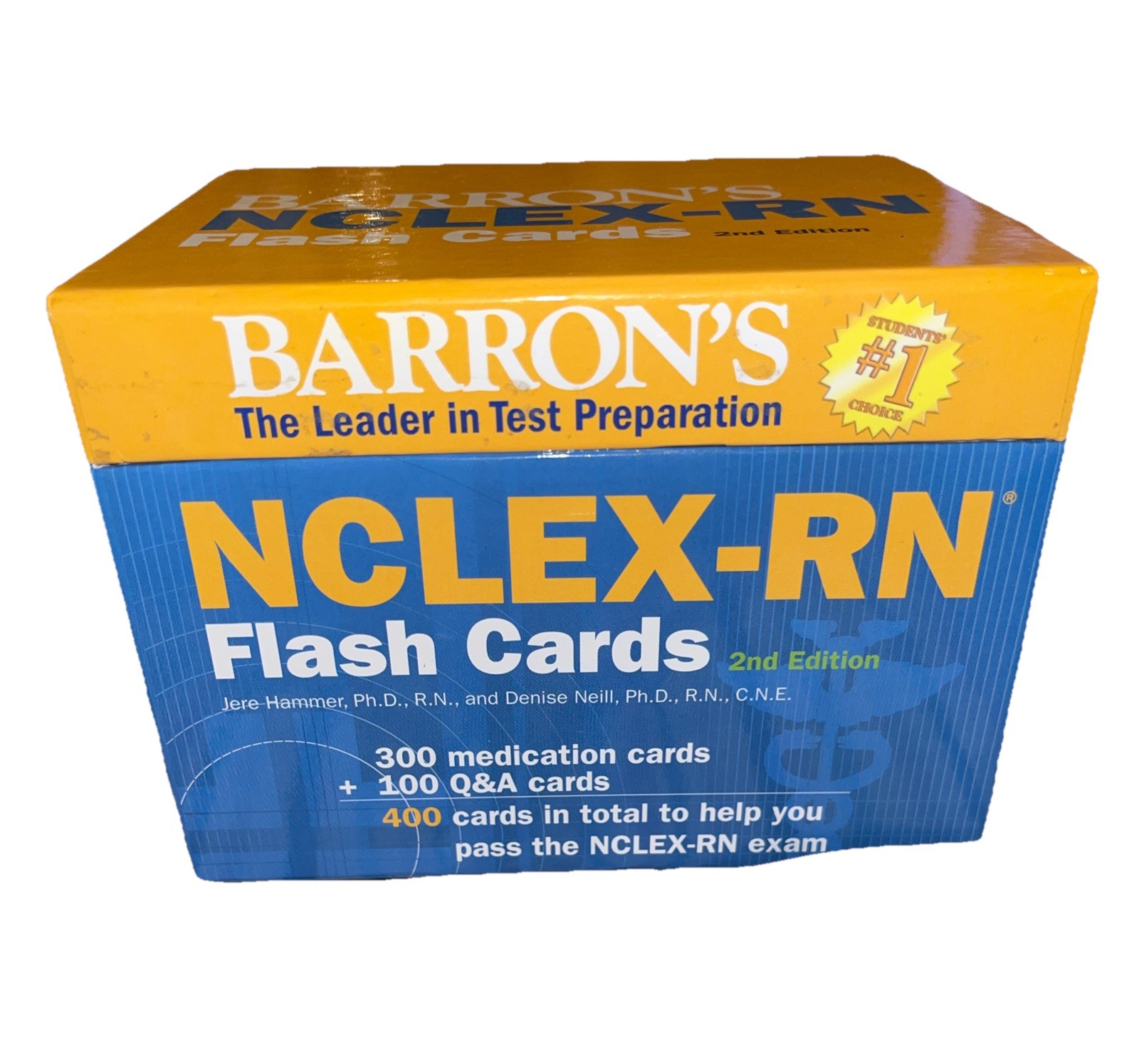 Barron’s NCLEX-RN Flash Cards 2nd Edition 300 Medication Cards ONLY