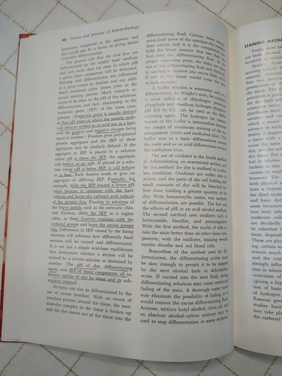 Theory and Practice of Histotechnology by Sheehan & Hrapchak 1973 Illust. 1st Ed