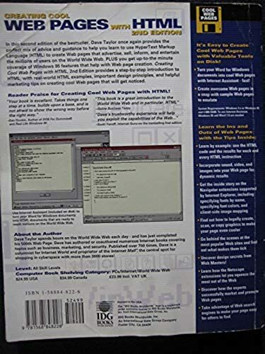 Creating Cool Web Pages With Html [Jan 01, 1996] Taylor, Dave