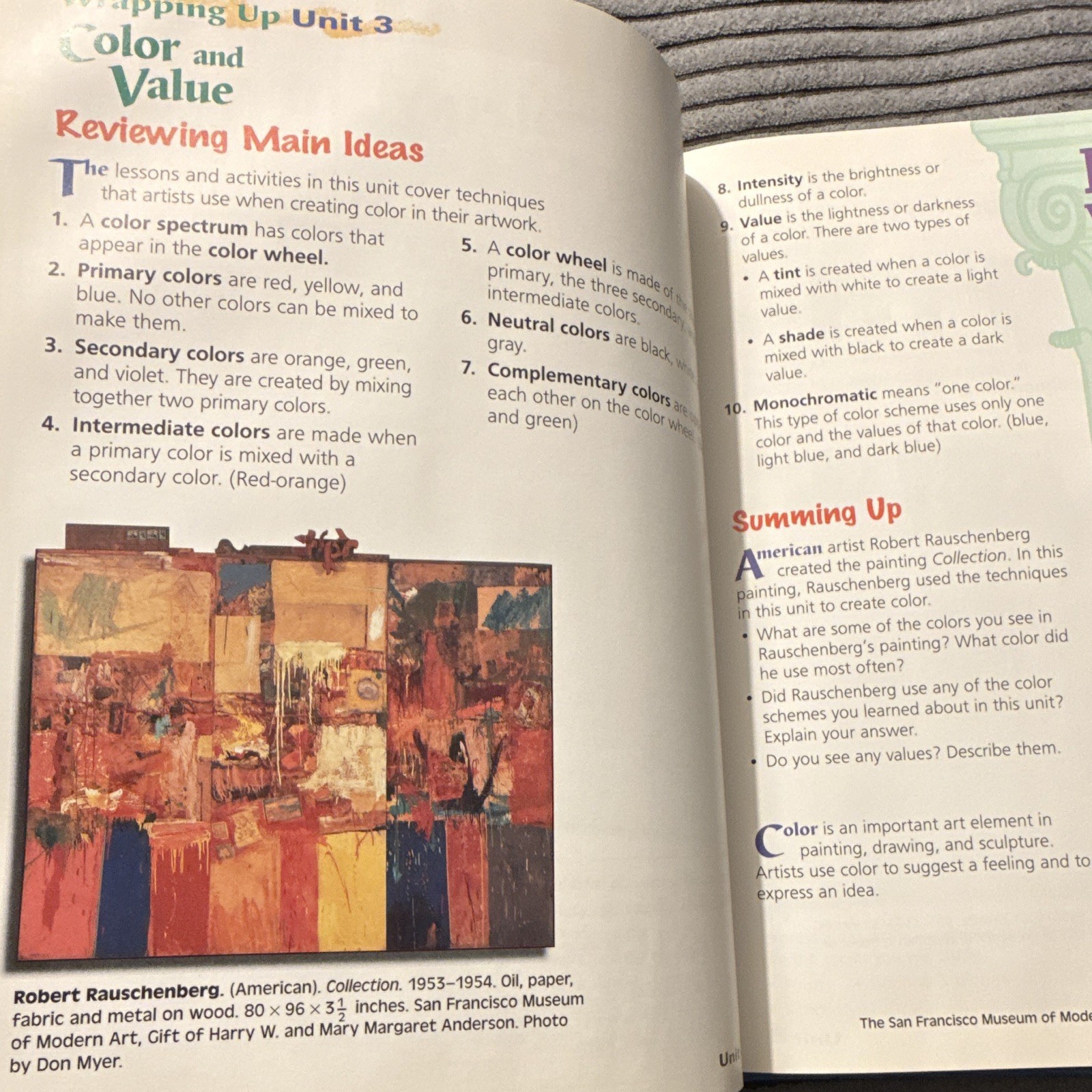 Art Connections Level 4 SRA/McGraw-Hill Hardcover 1998 Very Good Condition