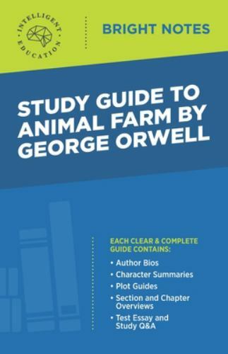 Study Guide to Animal Farm by George Orwell (Bright Notes), , New Book