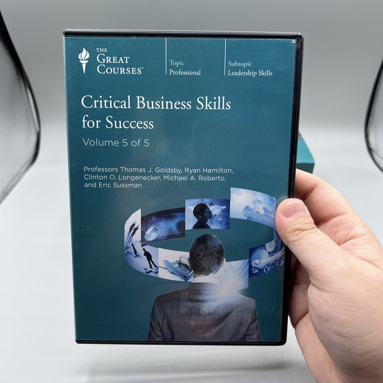 Great Courses Critical Business Skills, Guidebook, 3 Lecture Books, 4 DVD’s