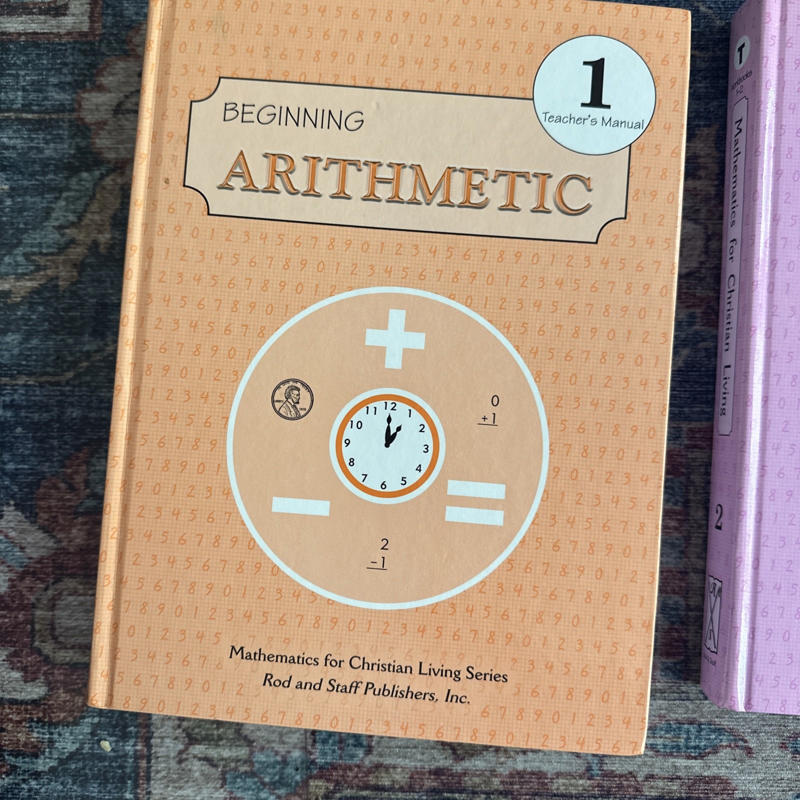 Memoria Press Arithmetic Teacher’s Manuals, Workbooks, Practice Sheets K-1st