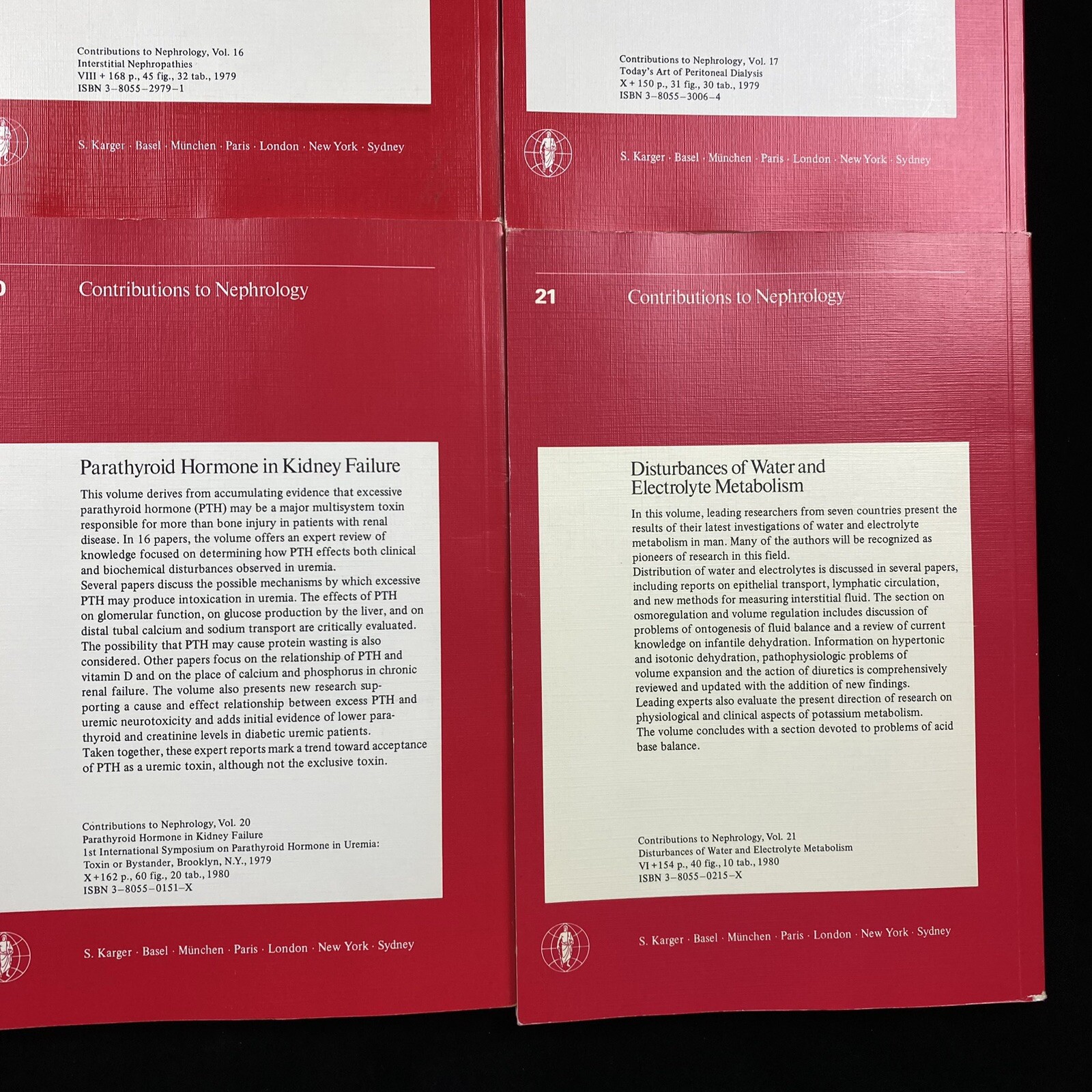 Contributions To Nephrology 5th Nephrological Symposium Hannover 1977 Vol. 13-21