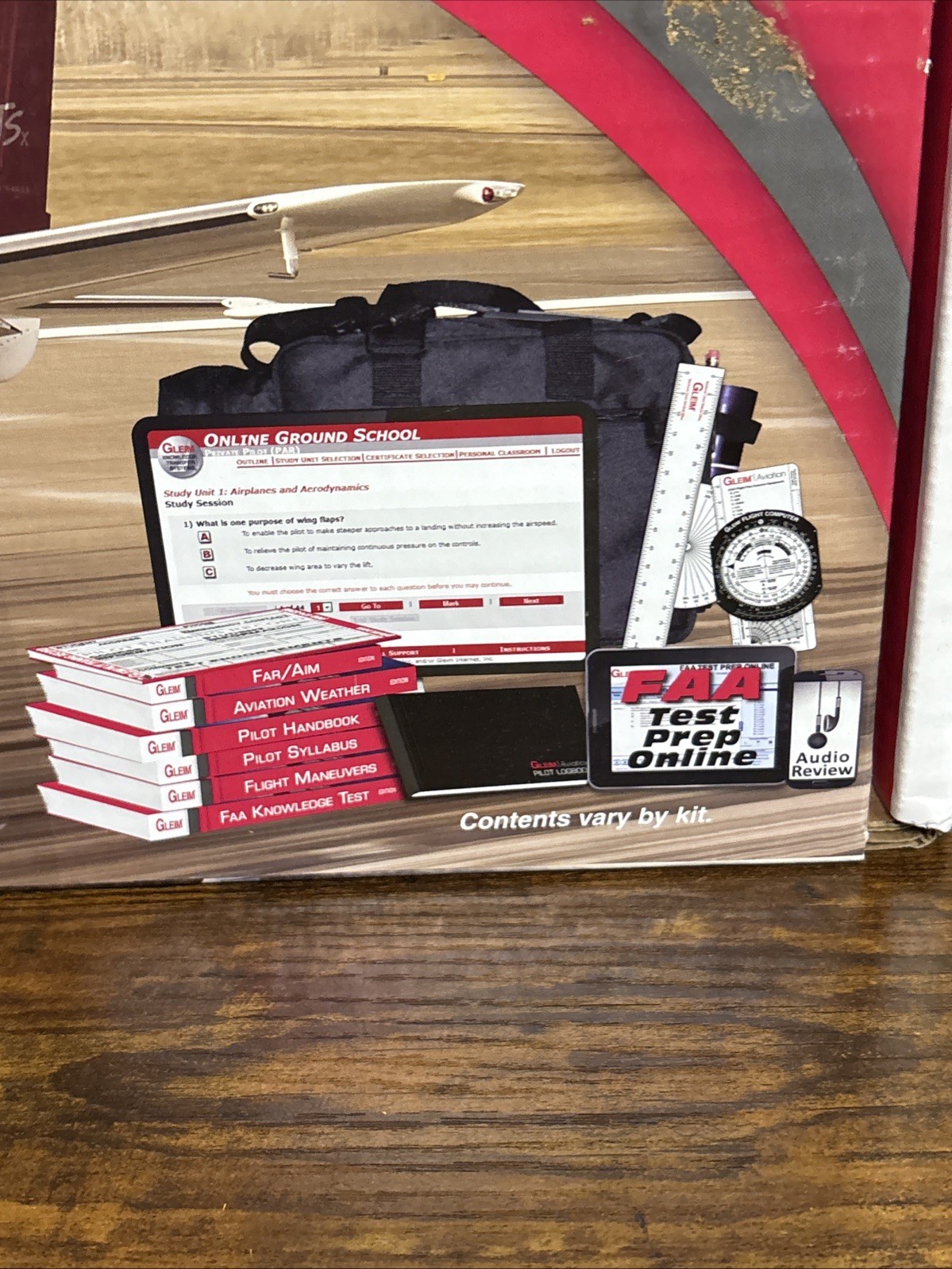 2020 Gleim Aviation Remote Pilot Training Kit EXCELLENCE IN TRAINING USED BOOKS