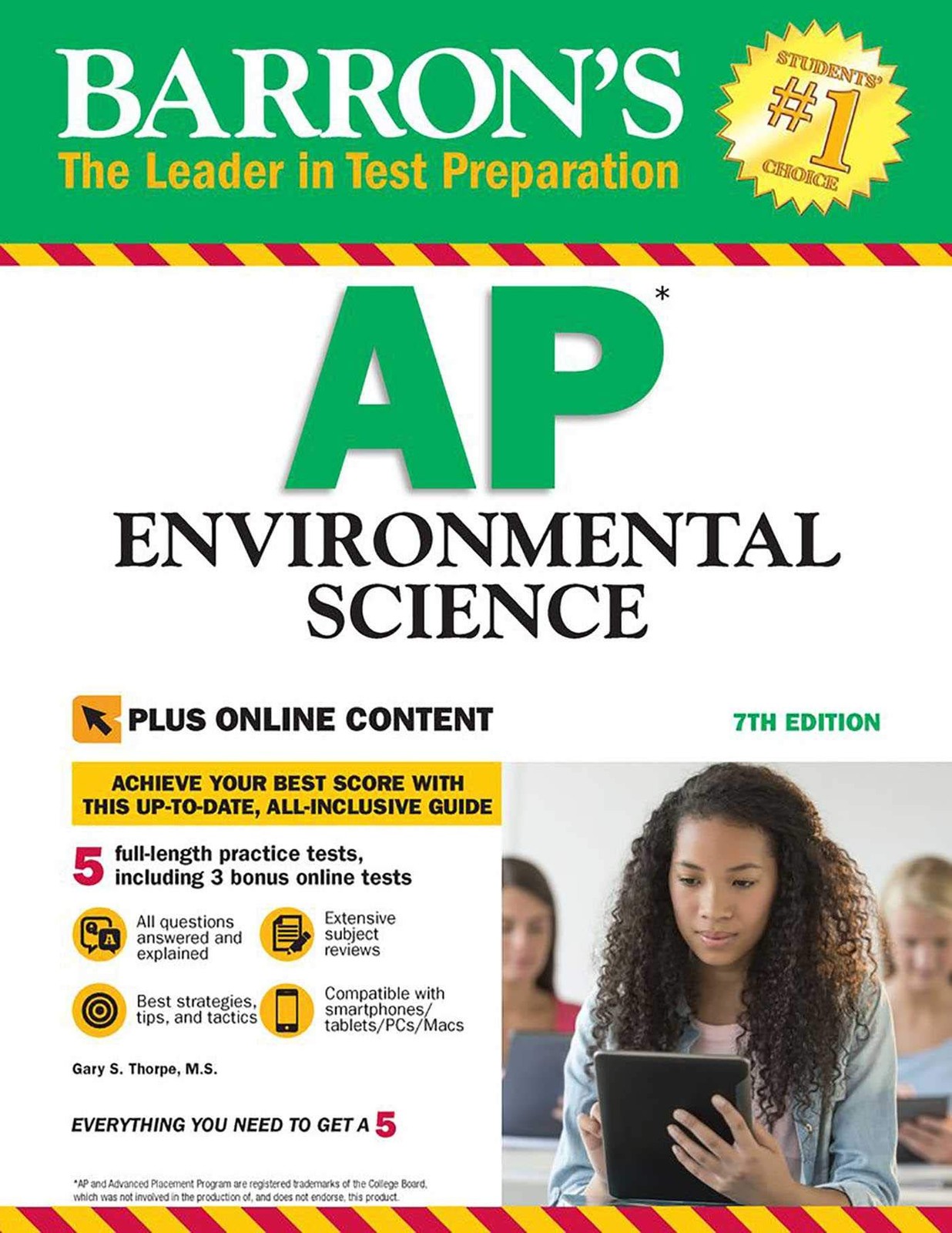 Barron’s AP Environmental Science with Online Tests