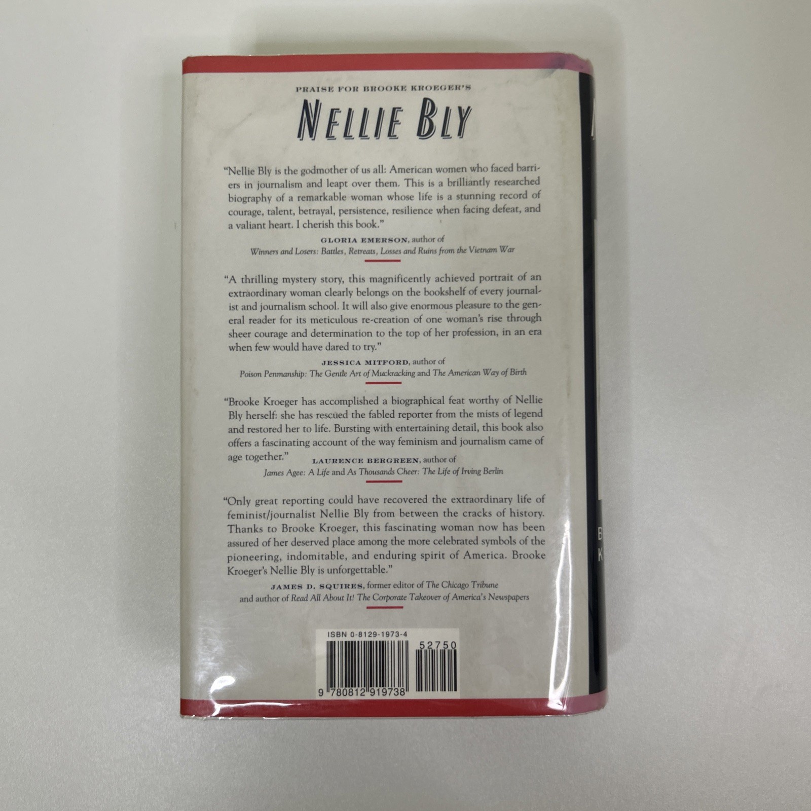 Nellie Bly : Daredevil, Reporter, Feminist Hardcover Brooke Kroeg