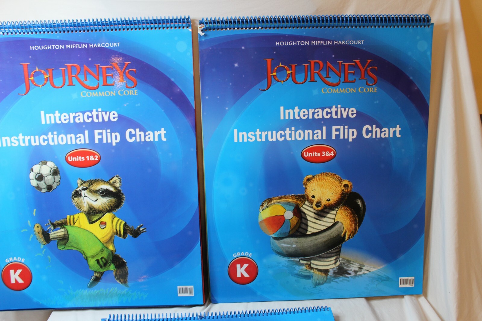 HMH Journeys Reading Grade K Kindergarten Interactive 3 Flip Chart Big Books Set