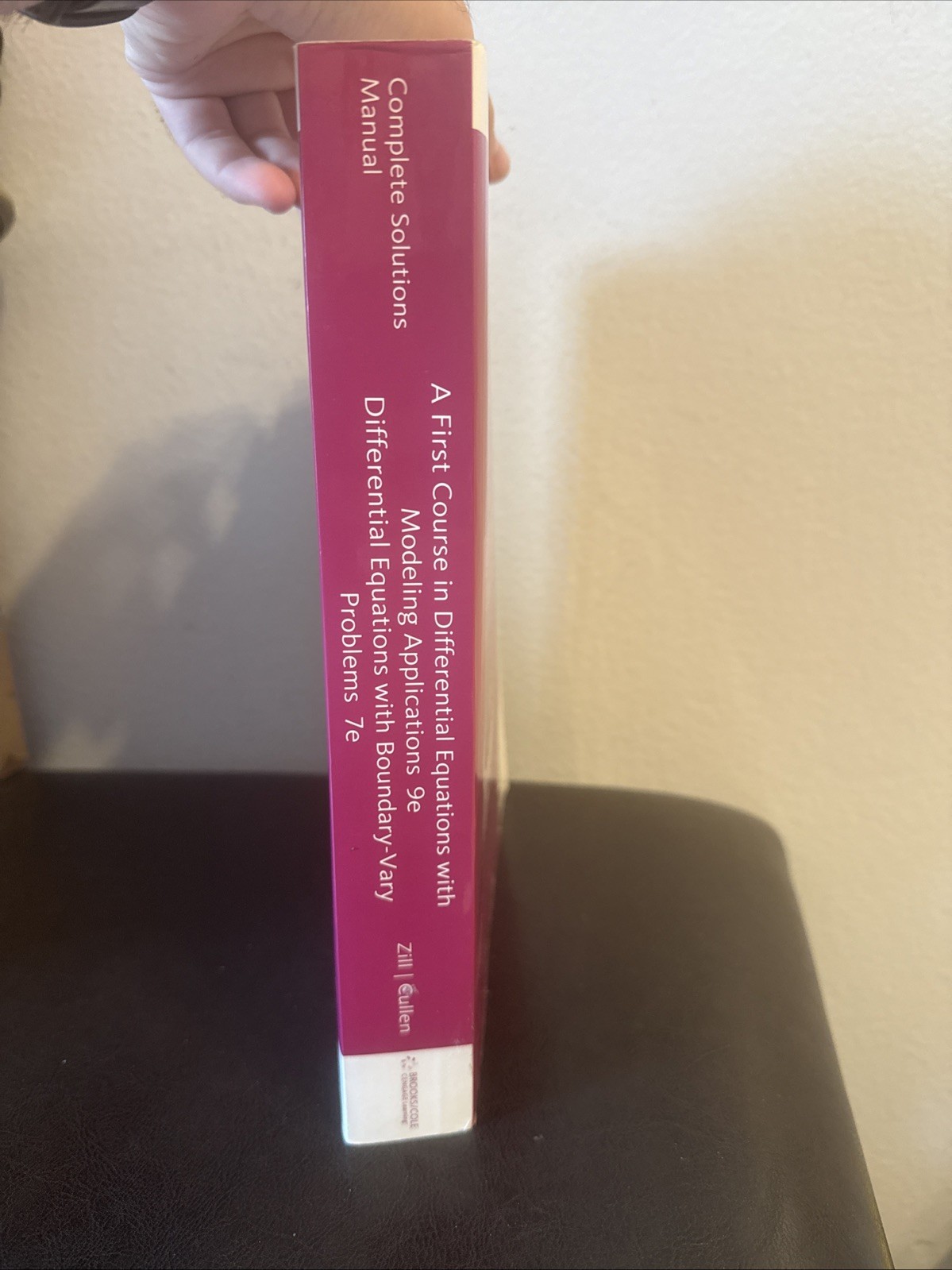 Complete Solutions Manual A First Course in Differential Equations, 2 In 1