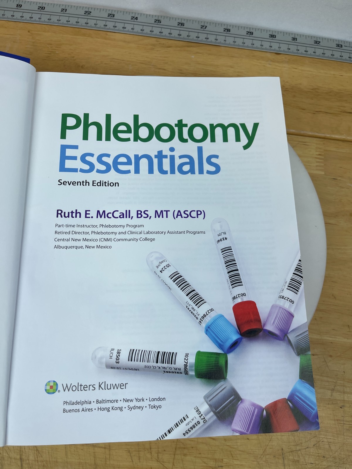 Phlebotomy Essentials 7th Edition Ruth E McCall Paperback 2020 Wolters Kluwer