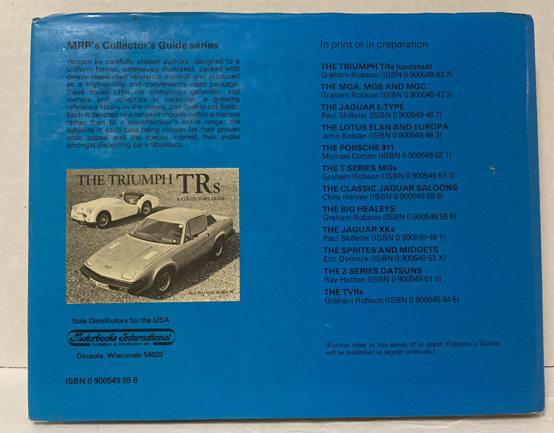 The Big Healeys A Collector’s Guide Graham Robson Hardcover