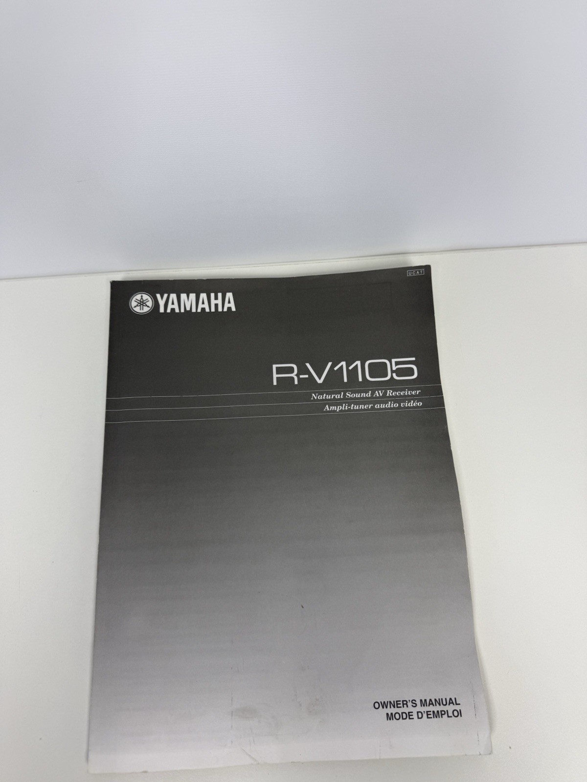 Yamaha R-V1105 Instruction Manual: 80 Pages Original
