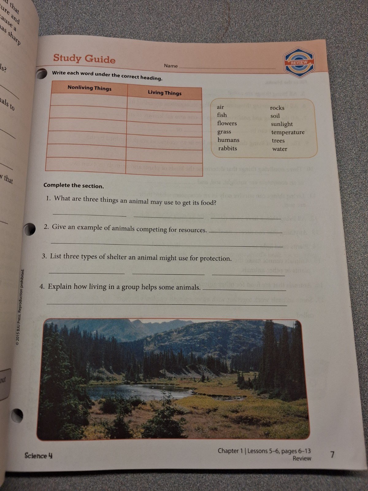 BJU Press Science 4 Child Kit New!!!!