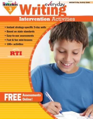 Everyday Intervention Activities for Writing Grade 3 Book – Paperback – GOOD
