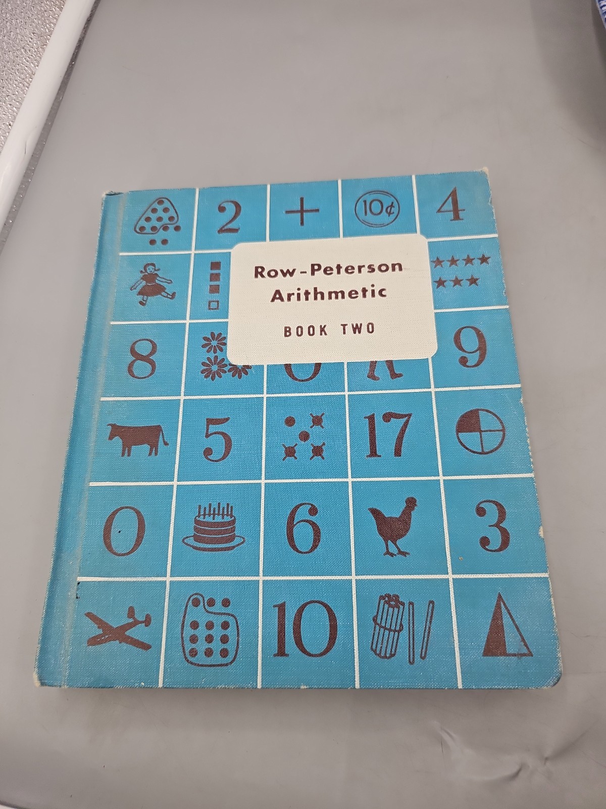 Row Peterson Arithmetic Second Edition Book Two – 1951, Hardcover